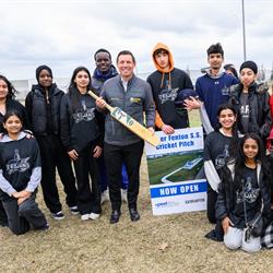 Turner Fenton Cricket Pitch Grand Opening